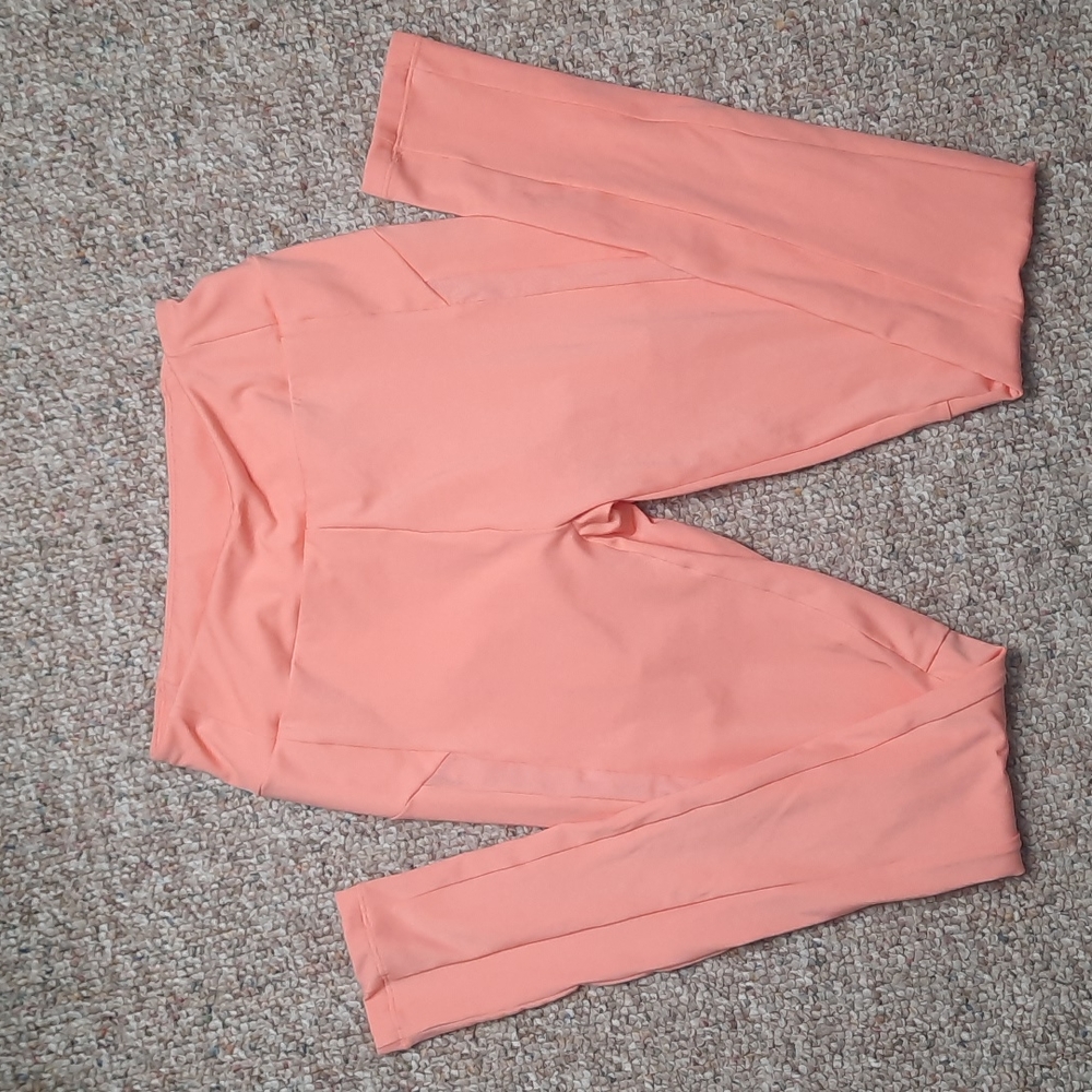 High rise peach gymshark leggings